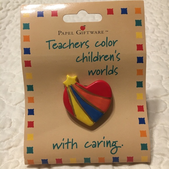 Teacher Pins (Set of 2) - Picture 2 of 5